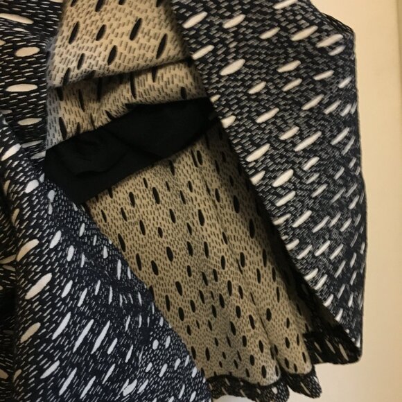 Zara Fit And Flare Cotton Scuba Dress - Picture 9 of 16